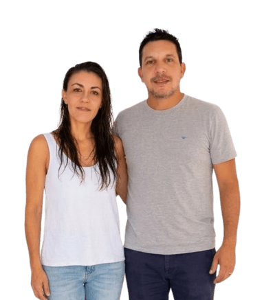 Angeles Jaime  y Mauricio Nigro